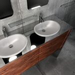 Stainless Steel Hotel Bathroom Furniture